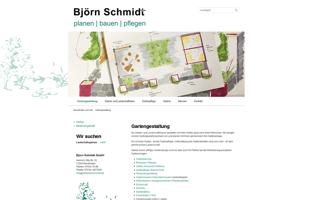 Björn Schmidt Garten- und Landschaftsbau, Wendlingen